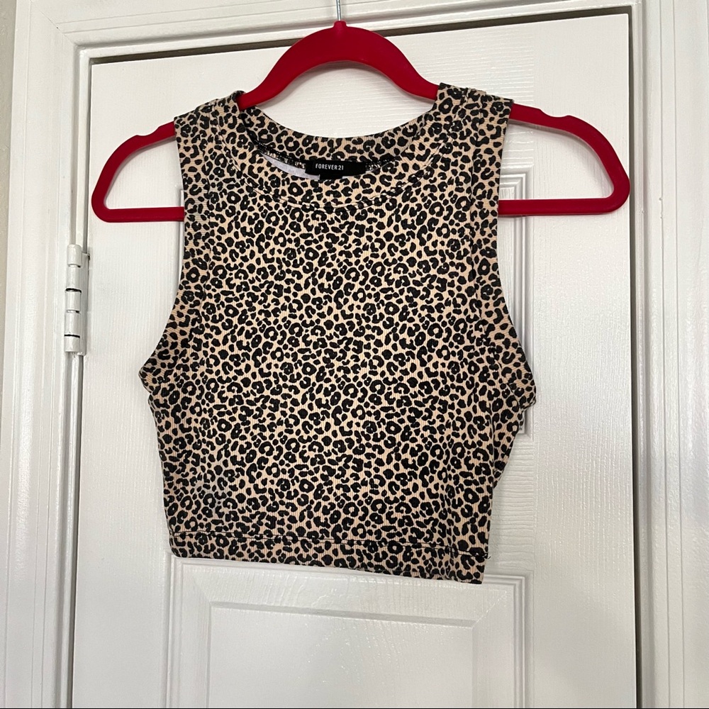 Forever 21 Leopard Print Tank
